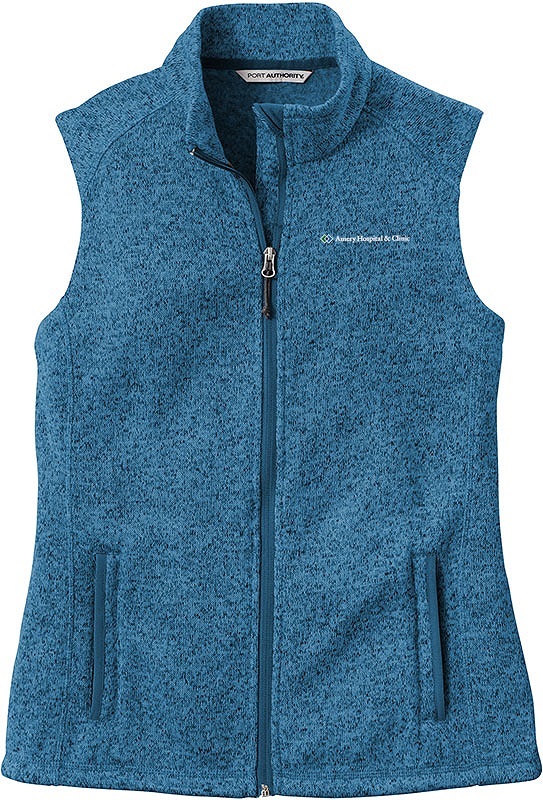 Women's Apparel :: Outerwear :: Port Authority ® Ladies Sweater Fleece Vest